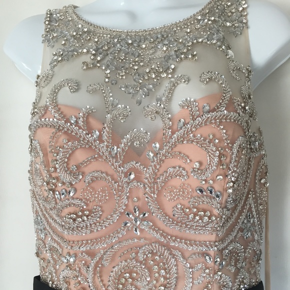 Judy&Julia Long Party Prom Ball Dress Black XS,S,M - Picture 4 of 8